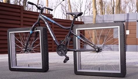 Invent Una Bicicleta Que Funciona Con Ruedas Cuadradas Y Se Hizo Viral