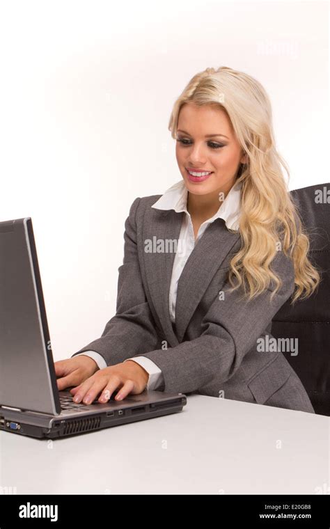 Sexy Business Woman Stock Photo Alamy