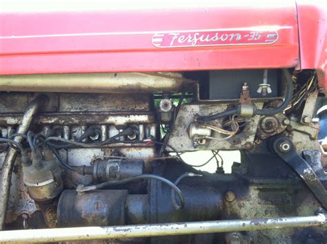 Massey Ferguson 35 Engine Diagram Massey Ferguson Mf 35 Gas And Diesel