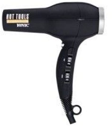 Professional Ionic Turbo Salon Dryer Model Black By Hot Tools For Unisex Pc Hair