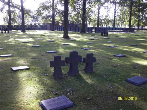 Langemark German Military Cemetery At Langemark Poelkapell Flickr