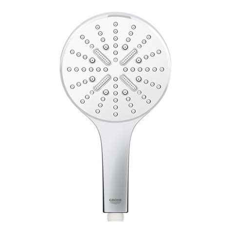 Grohe Rainshower Smartactive Hand Shower Spray Modes Chrome Moon