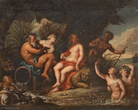 Artwork Replica Allegory Of Water And Earth By Theodor Van Thulden