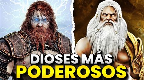 Los Dioses M S Poderosos De God Of War Youtube