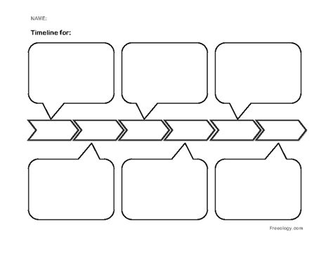 Timeline Graphic Organizer Template Free Download