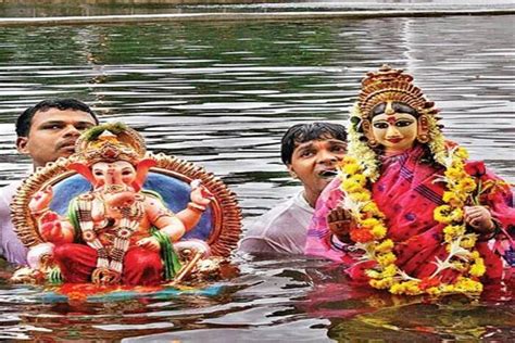 Gauri Ganpati Visarjan 2022 आज गौरी गणपती विसर्जन जाणून घ्या शुभ