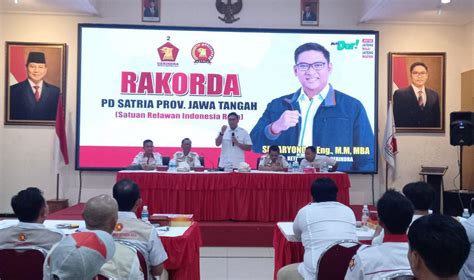 Sudaryono Gerindra Siap Tarung Di Pilgub Jateng 2024 Tinggal Tunggu Rekomendasi Dpp Indoraya News