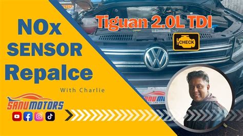 How To Replace VW NOx Sensor Volkswagen Tiguan Nox Bank 1 P220900