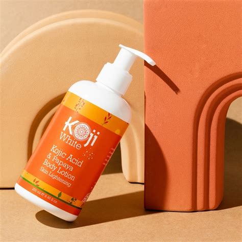 Koji White Kojic Acid Papaya Brightening Body Lotion