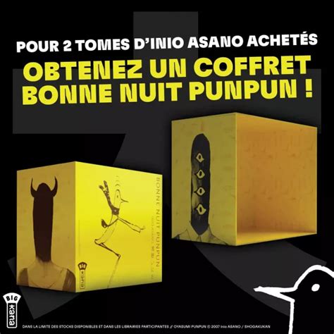 Un Coffret Bonne Nuit Punpun Pour L Achat De Deux Mangas D Inio Asano