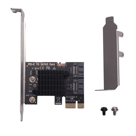 pcie to sata 3.0 6g ssd адаптер pci-e pci express x1 контроллер плата ...