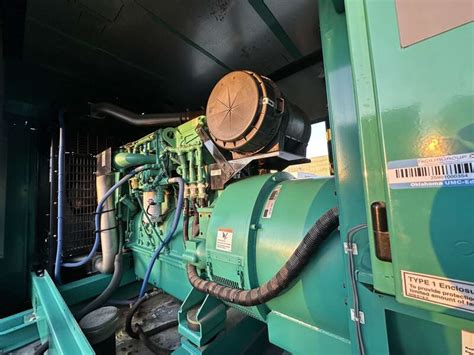 Used Cummins Dfej Qsx15 G9 Nr2 Diesel Generator 126 Hrs Epa Tier 2 450 Kw 0 Price Csdg