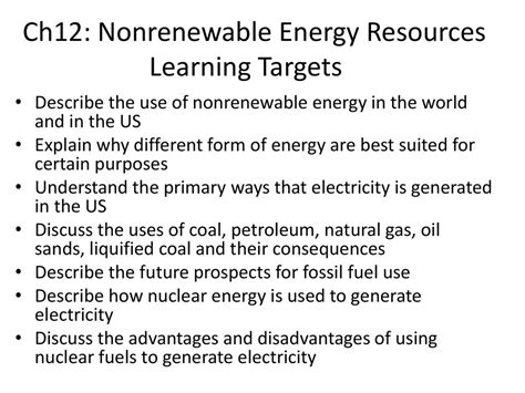 Nonrenewable Energy Resources Ppt Download