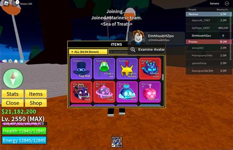 Blox Fruits Kitsune Inventory 2550lv View Image