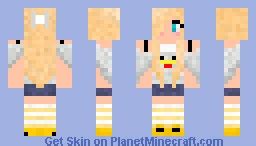 Chicken girl Minecraft Skin