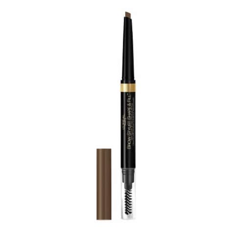 L Oreal Paris Brow Stylist Shape And Fill Mechanical Eyebrow Pencil Brunette Oz Kroger