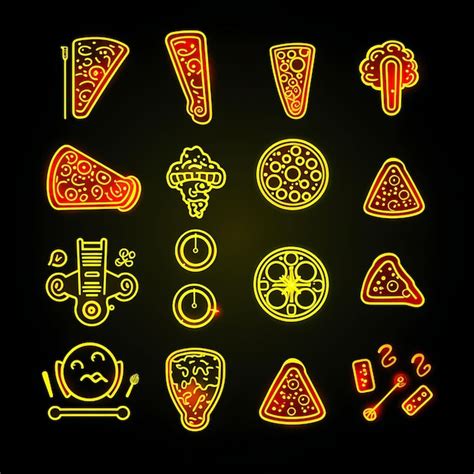 Premium Photo Neon Light Design Vector Shapes With Creative A Playful