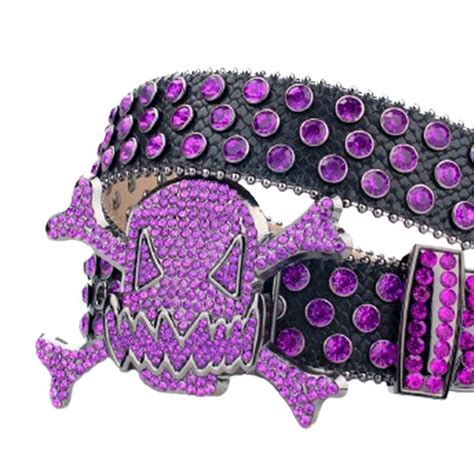 Gengar Y2k Belt Trendy Retro Fashion Rhinestone Belt