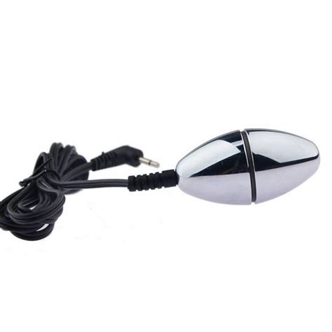 Metal Electric Shock Anal Plug SQ16377 CHASTITYGO