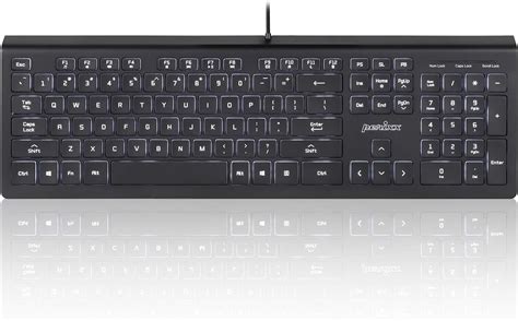 Buy Perixx Periboard Wired Backlit Keyboard With Hubs X Type