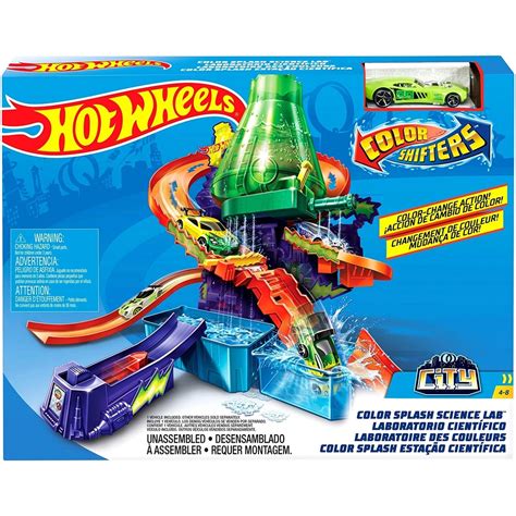 Laboratorio Científico Hot Wheels City Color Shifters DelSol