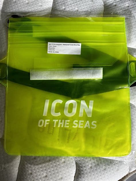 Icon Of The Seas Royal Caribbean 2024 Inaugural Waterproof Cross Body