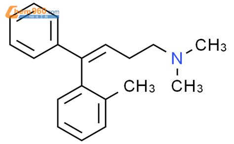 2086 06 8 3 Buten 1 amine N N dimethyl 4 2 methylphenyl 4 phenyl 化学式