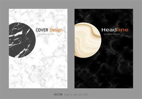 Cover Page Black And White Vector Art, Icons, and Graphics for Free