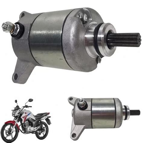 Motor De Partida Arranque Cg Titan 150 Nxr Bros 150 Honda Tmac