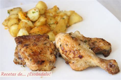 Pollo al ajillo Cómo hacer la receta tradicional Recetas de Escándalo