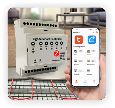 Sterownik Ogrzewania Pod Ogowego Zigbee Plus Stref Sklep Automat On Pl