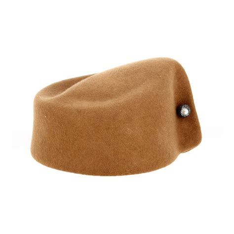 Chapeau Cloche Feutre Laine Lucia Marron Traclet Chapellerie