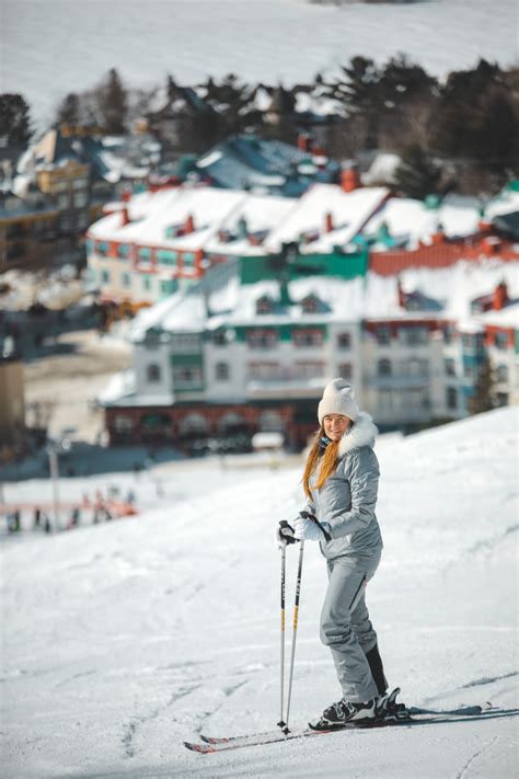 Ski à la station du Mont Tremblant au Québec On met les voiles Blog