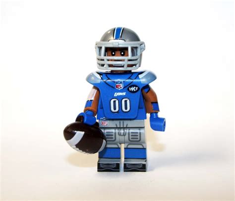 Detroit Lions Football Lego Compatible Minifigure Bricks From Us