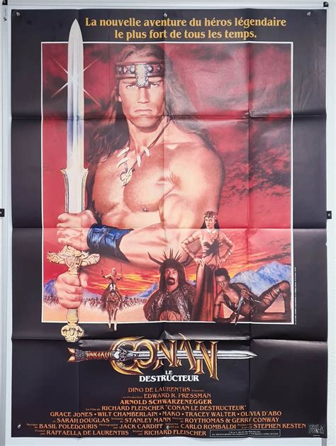 Mako Conan The Barbarian Conan The Destroyer 1984 Original French