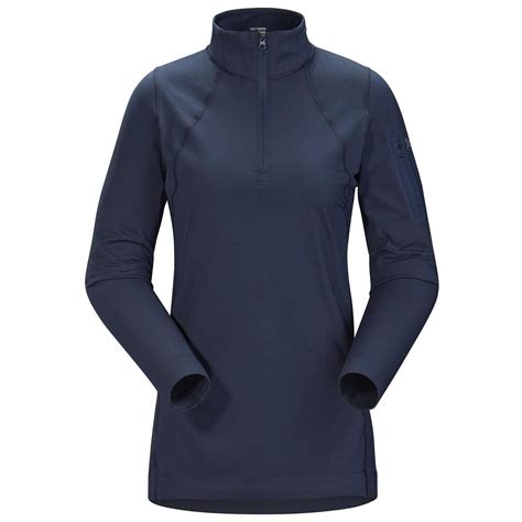 Arc Teryx Women S Rho Lt Zip Neck Baselayer Powder