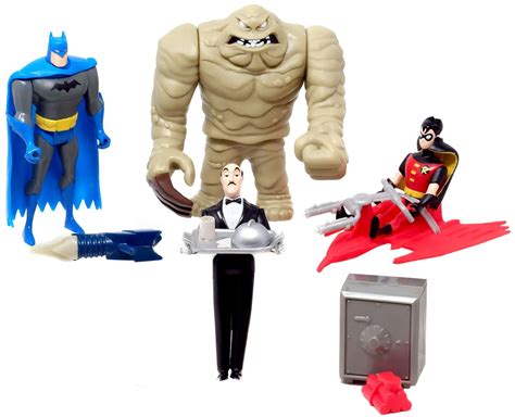 Dc The New Batman Adventures Batman Robin Alfred Clayface Action