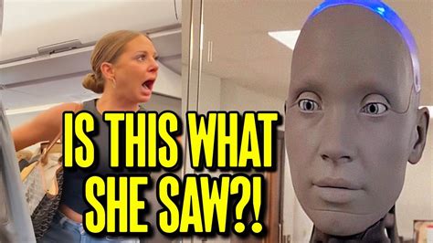 Woman Freaks Out On Plane 3 Theories What She Saw Youtube