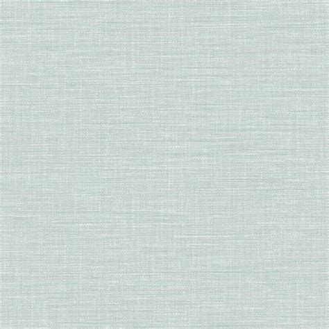 Brewster Wallcovering Exhale Light Blue Faux Grasscloth Wallpaper Wallpaper