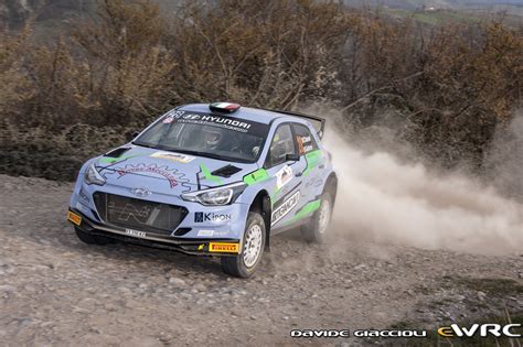 Chiarani Maurizio Gallorini Raffaele Hyundai I20 R5 Rally Della