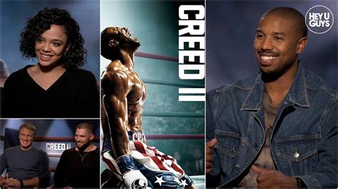 Exclusive: Michael B. Jordan, Tessa Thompson, Dolph Lundgren & more on ...