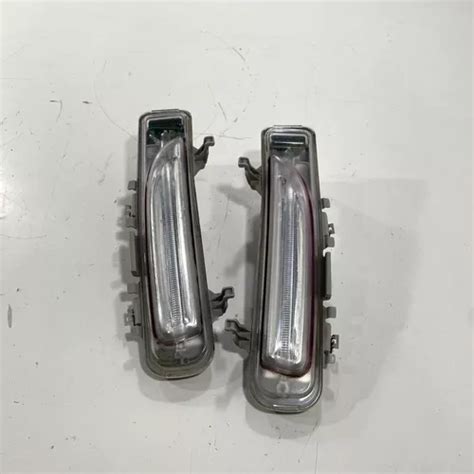 Par De Luz De Led Parachoque Dianteiro Ford Edge 3 5 V6 2011