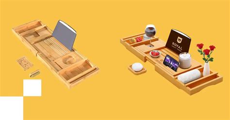 Introducing The Teak Bathtub Tray The Perfect Way To Relax And Enjoy