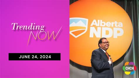 Naheed Nenshi Elected New Leader Of Alberta Ndp Youtube