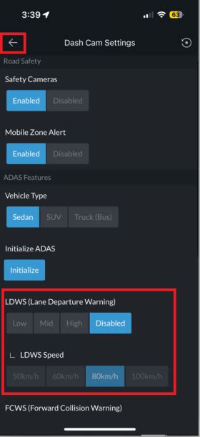 Ldws Lane Departure Warning System Thinkware Help Center Troubleshooting Tech Support Faq