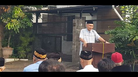 Khatib Idul Fitri H M Rizal Fadillah S H Kembali Ke Fitrah