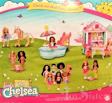 20162017 Barbie Club Chelsea Swing Set Dwj46 Toy Sisters