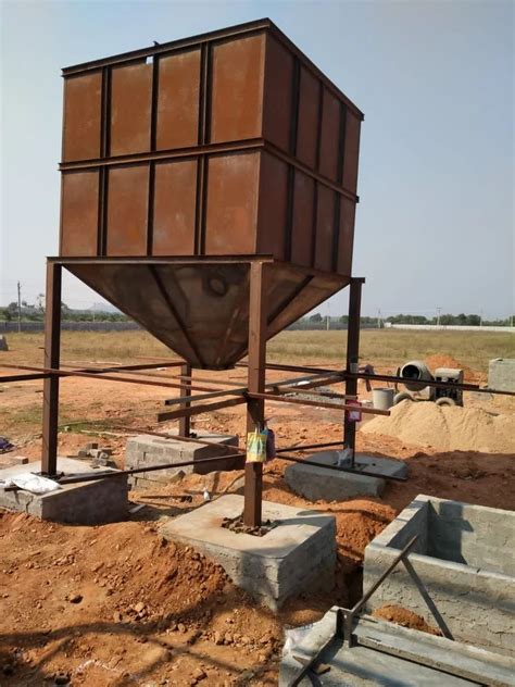 Mild Steel Industrial Storage Hoppers At Rs In Ahmedabad Id