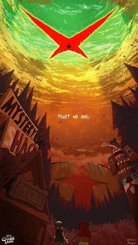 Pin By Skorp Grex On Gravity Falls Art Fall Wallpaper