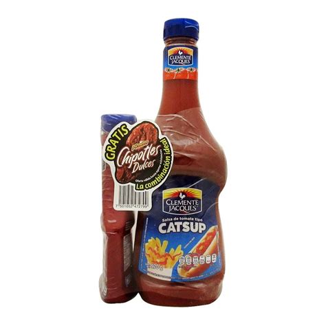 Catsup Clemente Jacques 970 g más chiles chipotles 220 g Walmart